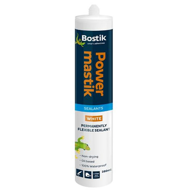 SEALANT - BOSTIK POWER MASTIC WHITE 280ML